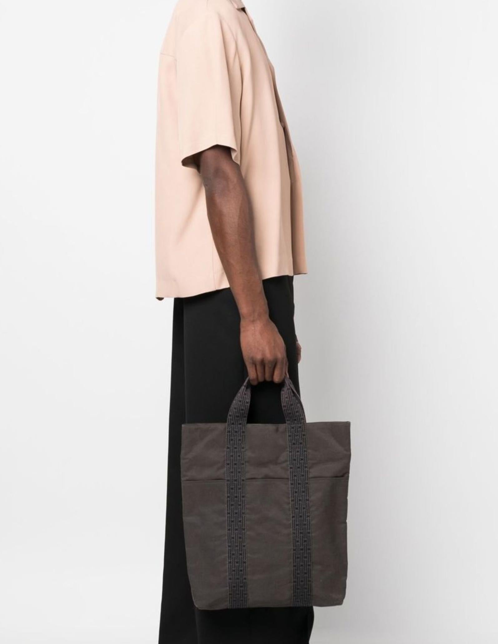 Hermes Grey Fourre Tout Herline Tote Bag Unisexe en vente