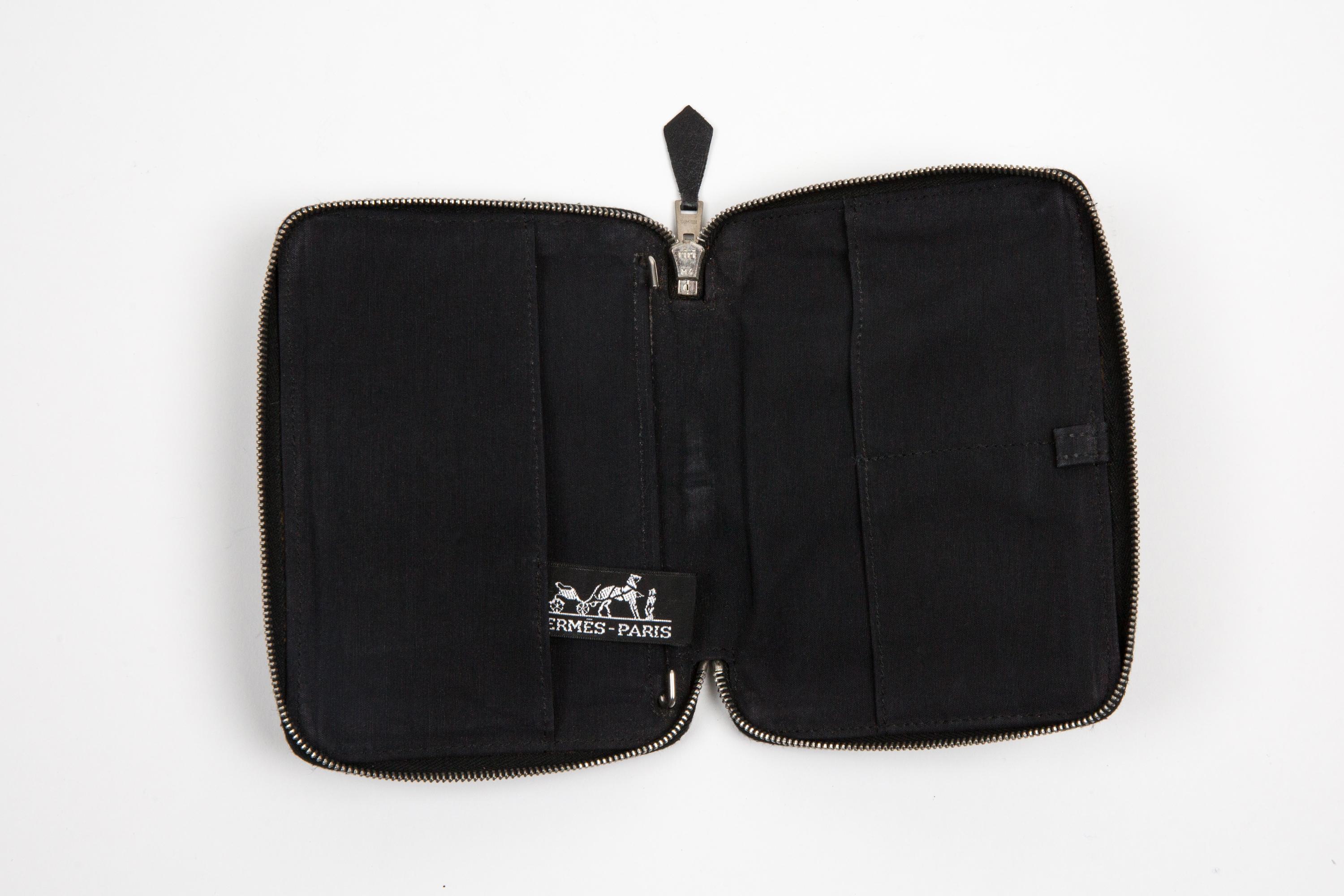 Hermes Grey Herline Diary Cover In Good Condition For Sale In Paris, FR