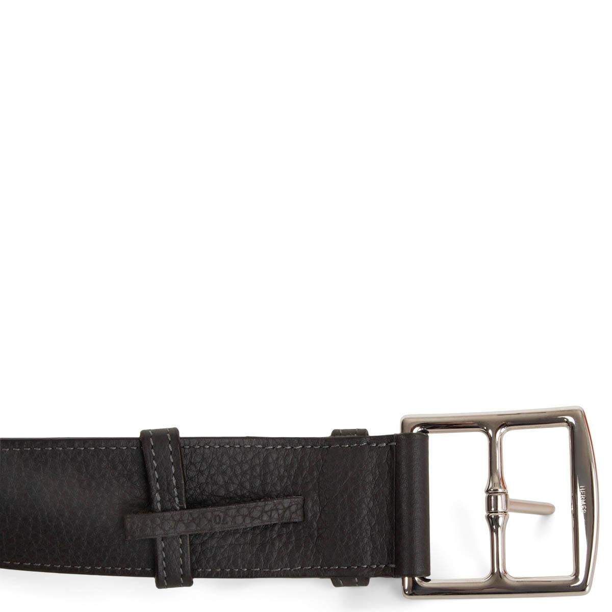 hermes belt grey