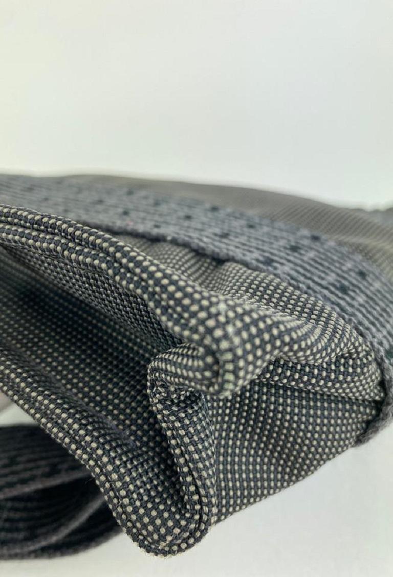 Hermès Grey x Black Herbag Backpack 861849 7