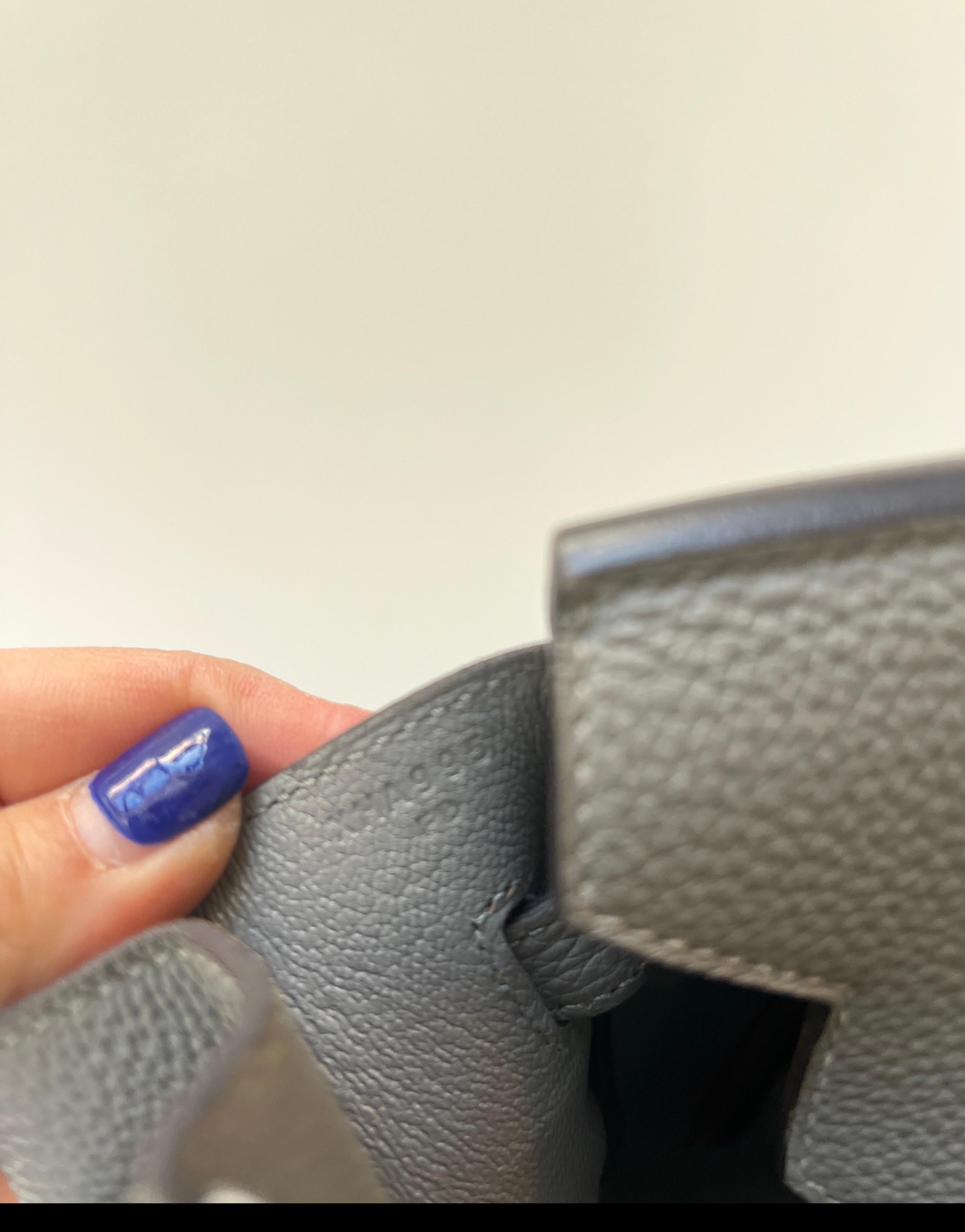 Hermes Gris Birkin 30 Bag 7