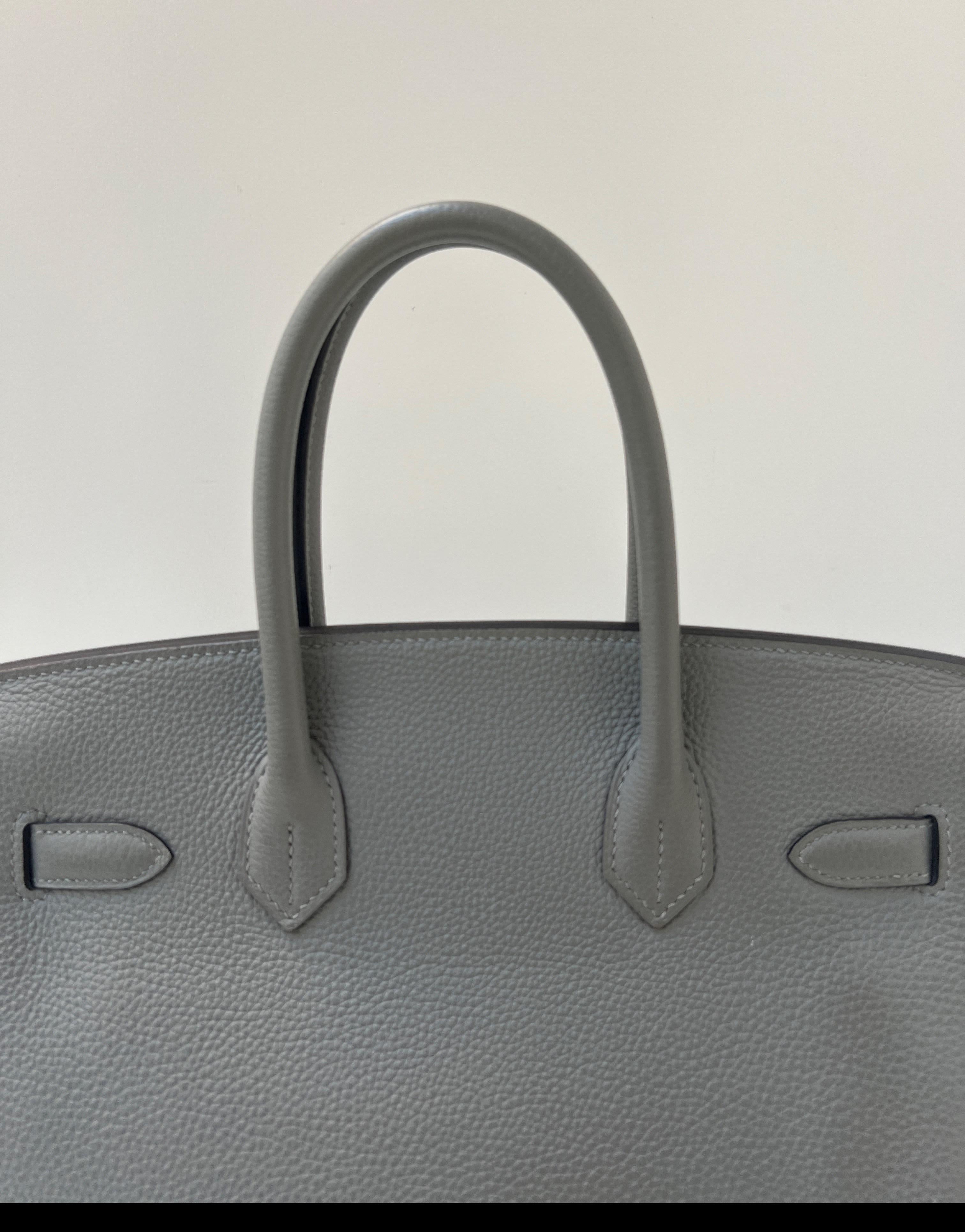 Hermes Gris Birkin 30 Bag 2