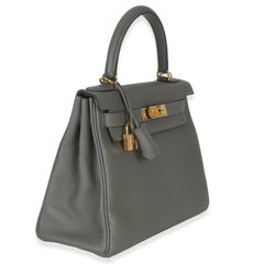 Hermès Gris Meyer Clemence Kelly 28 GHW