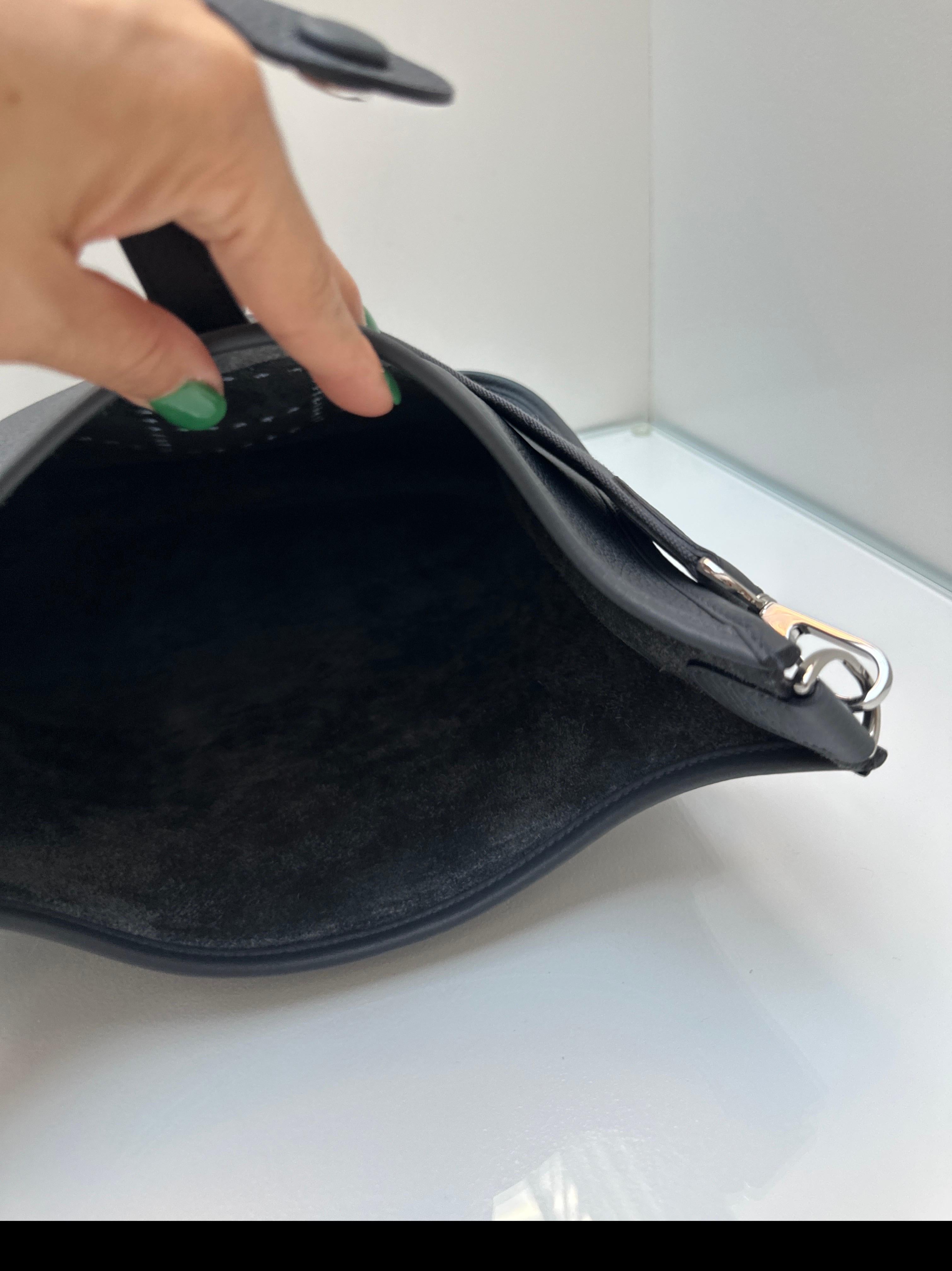 Hermes Gris Misty Evelyne PM Bag For Sale 4
