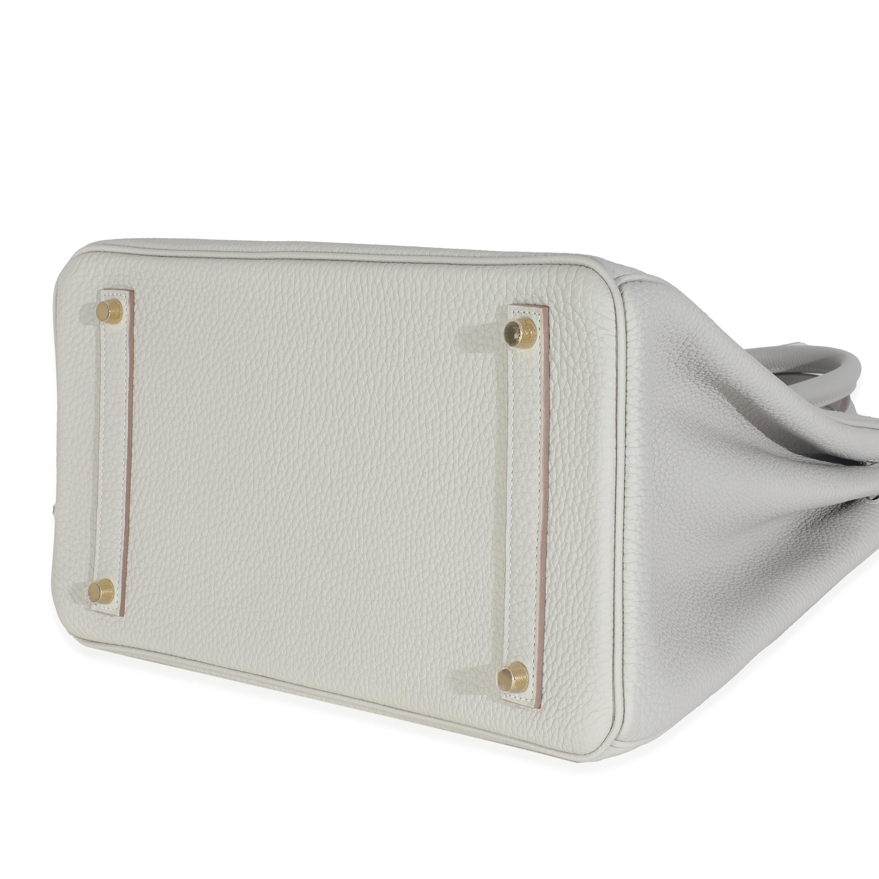 Hermès Gris Neve Togo Birkin 35 GHW In condizioni Nuovo in vendita a New York, NY