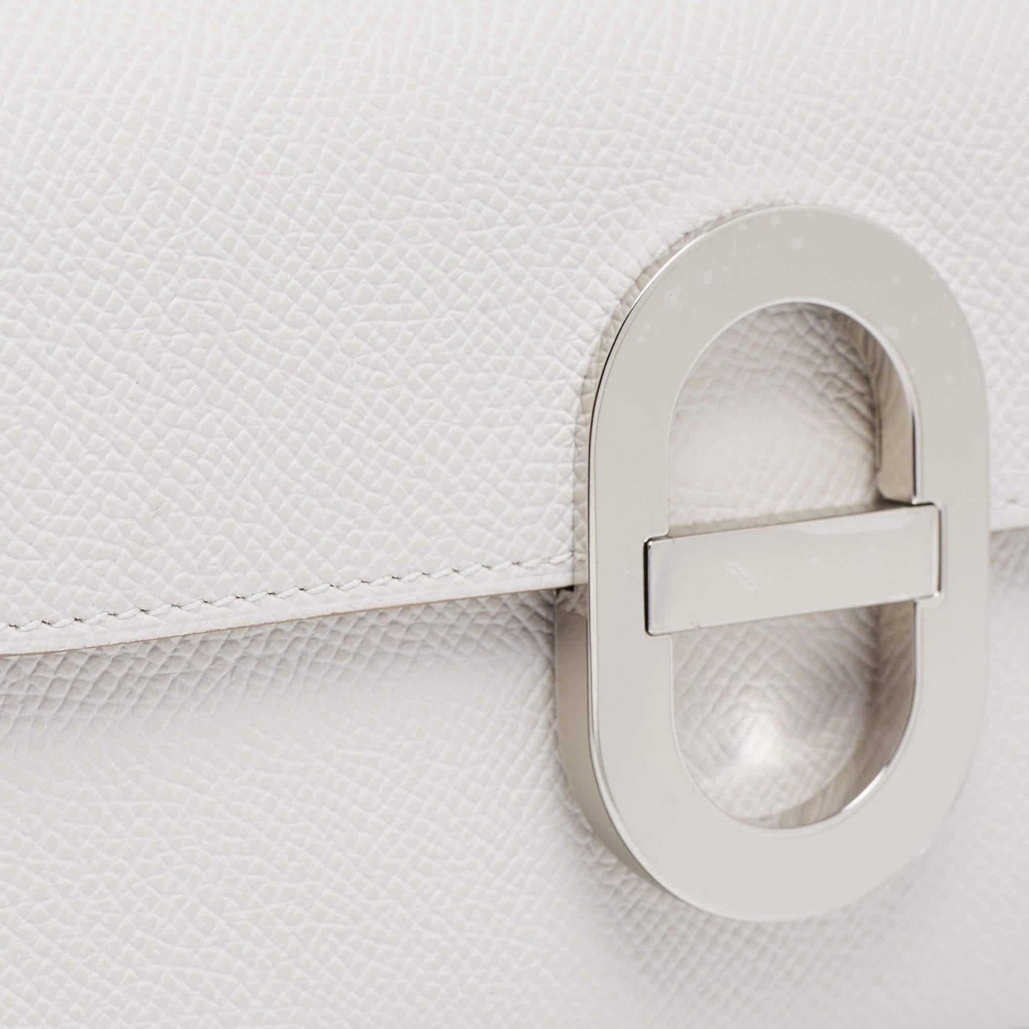 Hermès Gris Pale Epsom Leather Chaine d’Ancre To Go Wallet 1