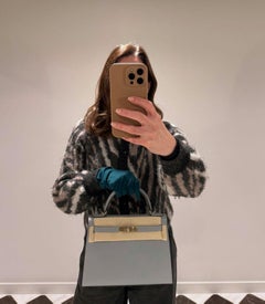 Hermès Gris Pantin Veau Madame Leather Kelly 28cm Sellier