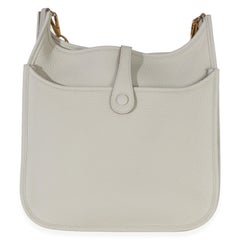 Hermès Gris Perle Clemence Evelyne III 29 GHW