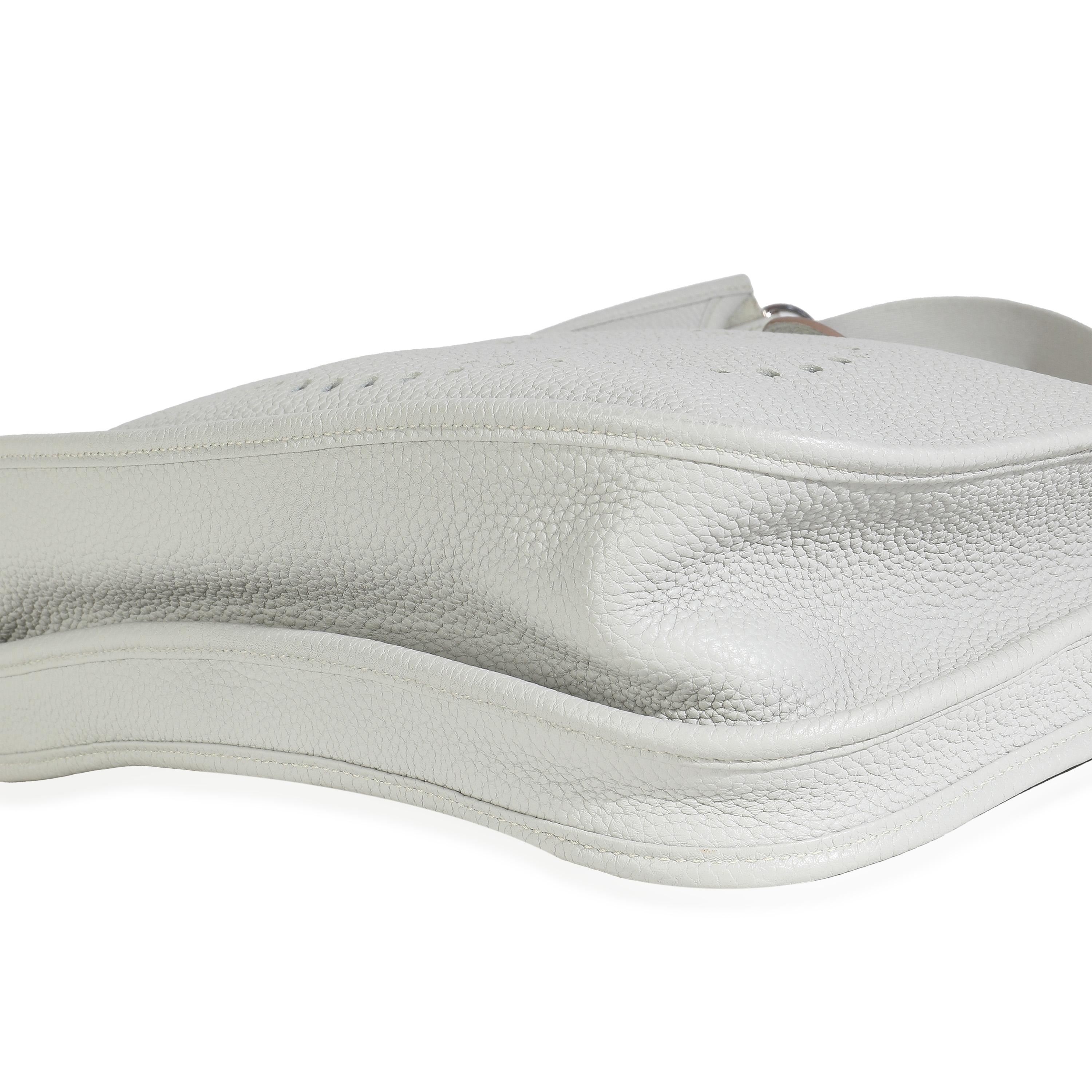 Donna Hermès Gris Perle Clemence Evelyne III 29 PHW in vendita