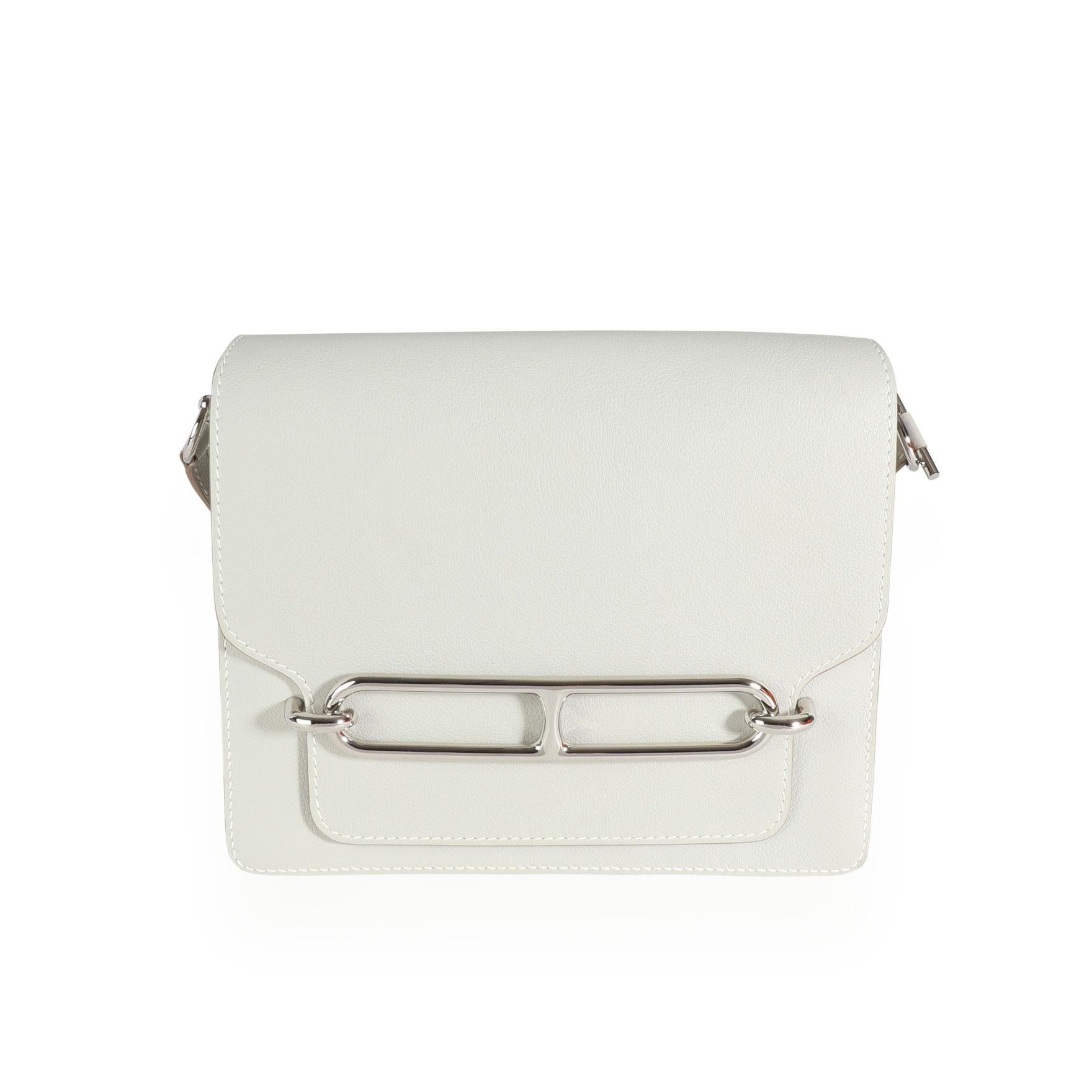 Hermès Gris Perle Evercolor Roulis 23 PHW 4