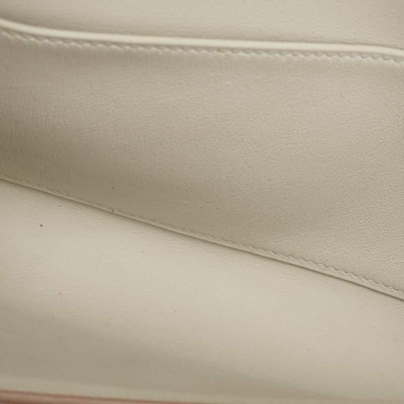 Hermès Gris Perle Swift Leather Medor Clutch 23 3