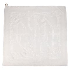 Hermès Gris, Seidenschal Quadrige II 90