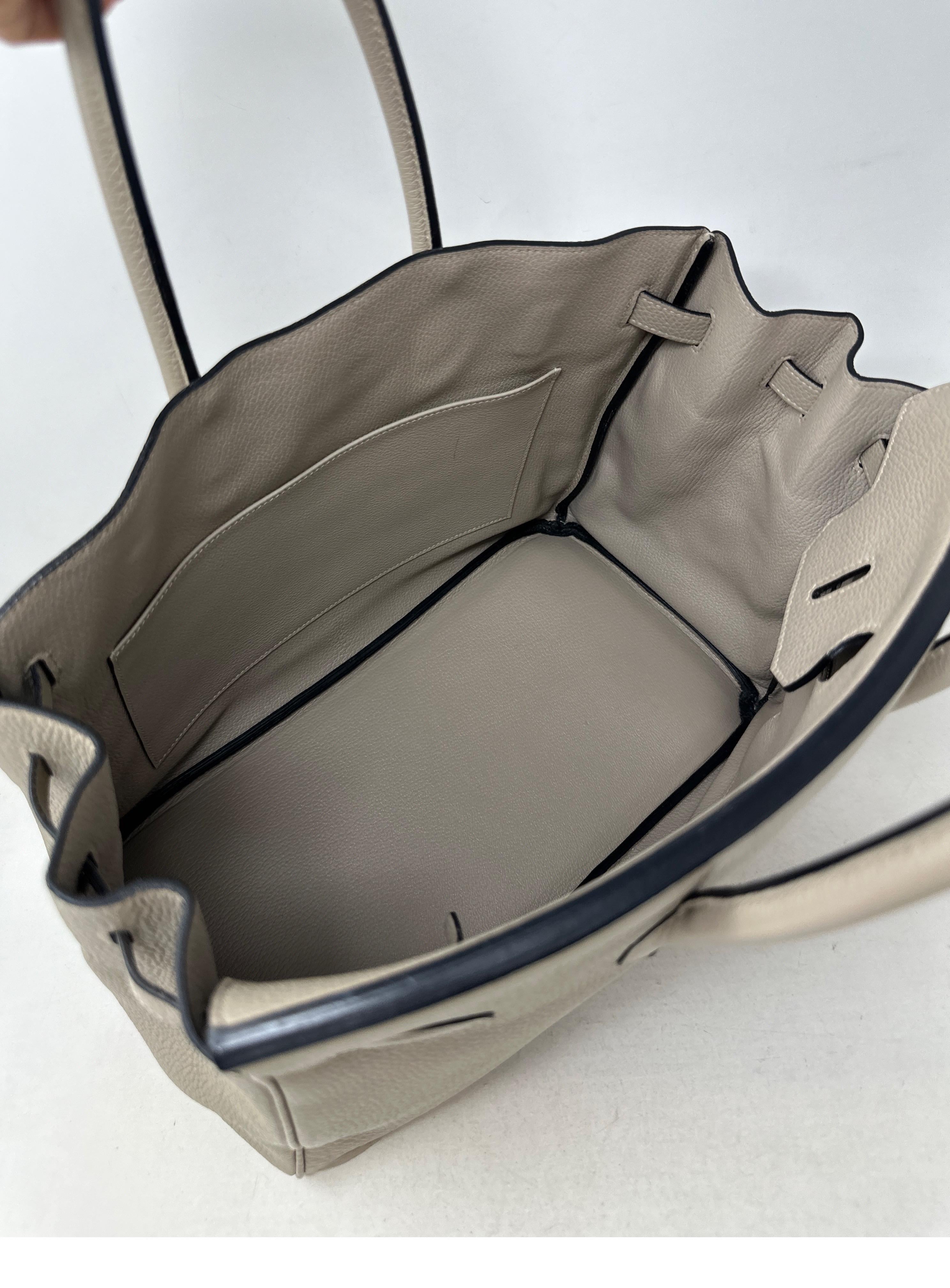 Hermes Gris Tourterelle Birkin 35 Bag 10