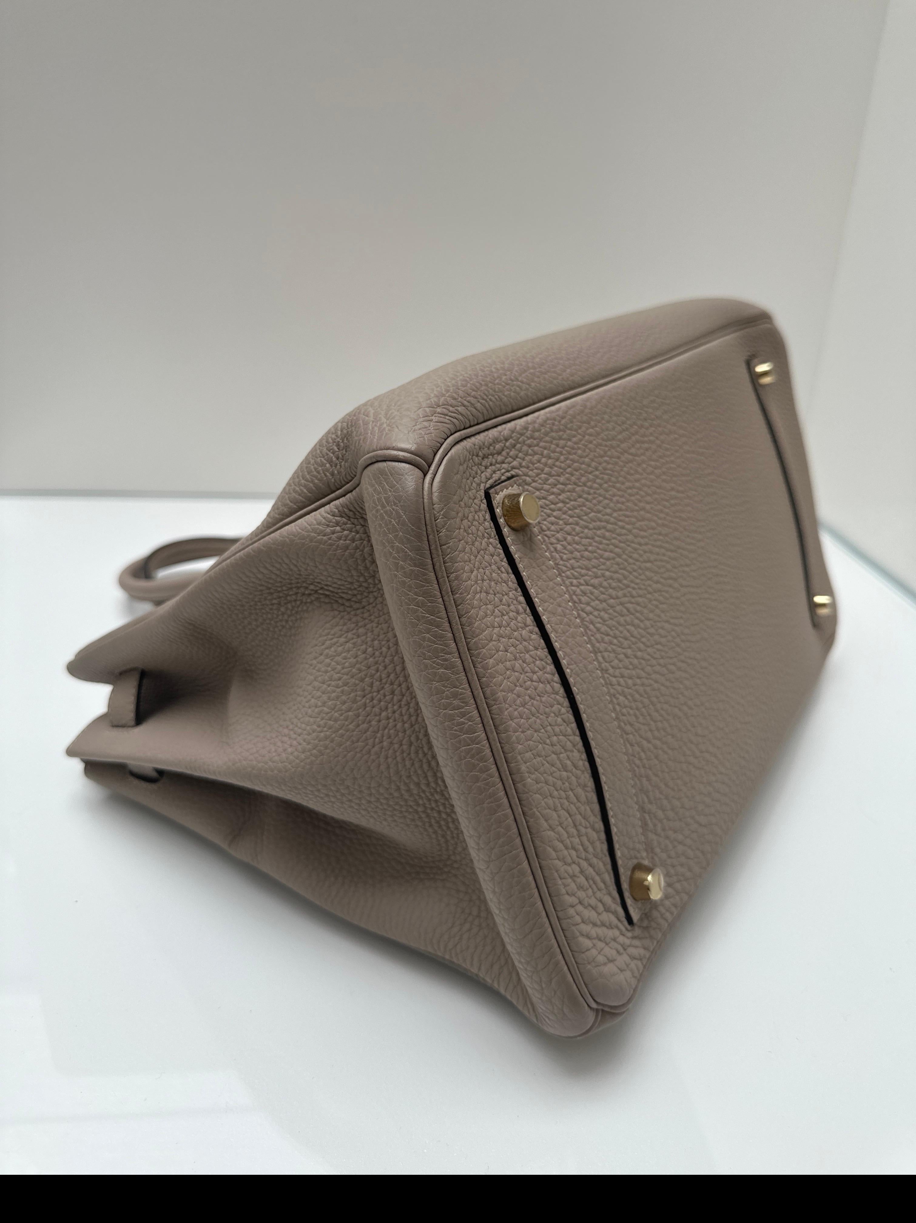 Hermes Gris Tourterelle Birkin 35 Bag 2