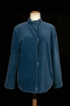 Hermès "Groenland" Quilted Silk Reversible Jacket, 1982