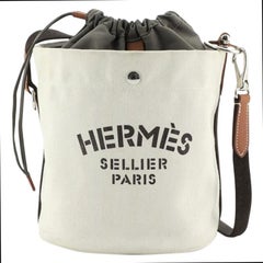 Hermes Grooming Handbag Canvas