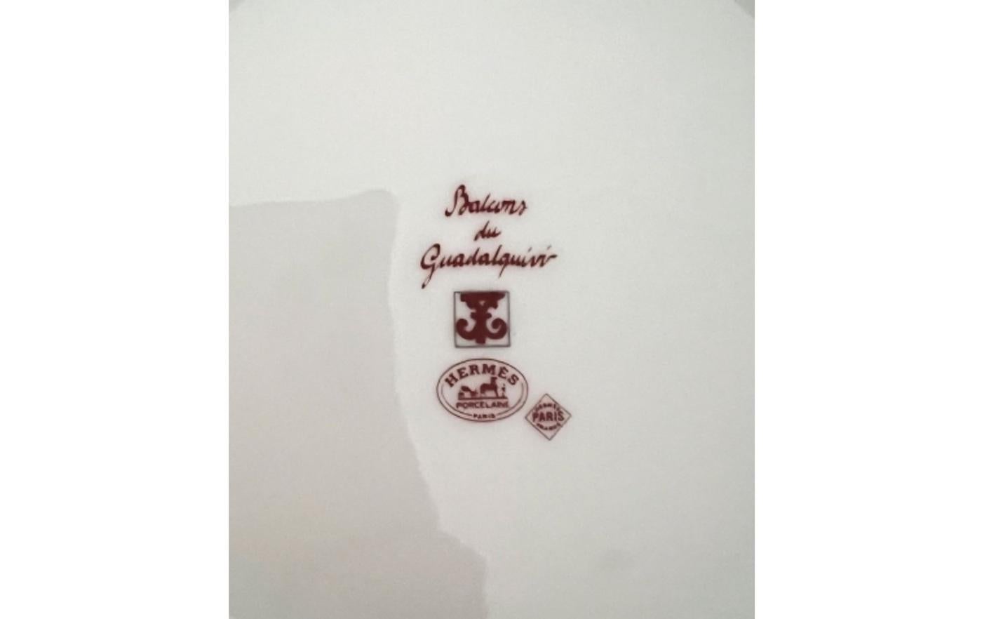 Hermès Guadalquivir Tableware In Excellent Condition In Saint-Ouen, FR