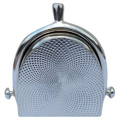 Hermès Guilloche Pill Box Ravinet d'Enfert Spur Shaped