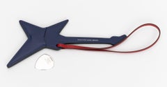 Hermès Guitar Charm Bag w/Pick Tadelakt