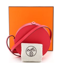 Hermes H Beaute Powder Bag Leather