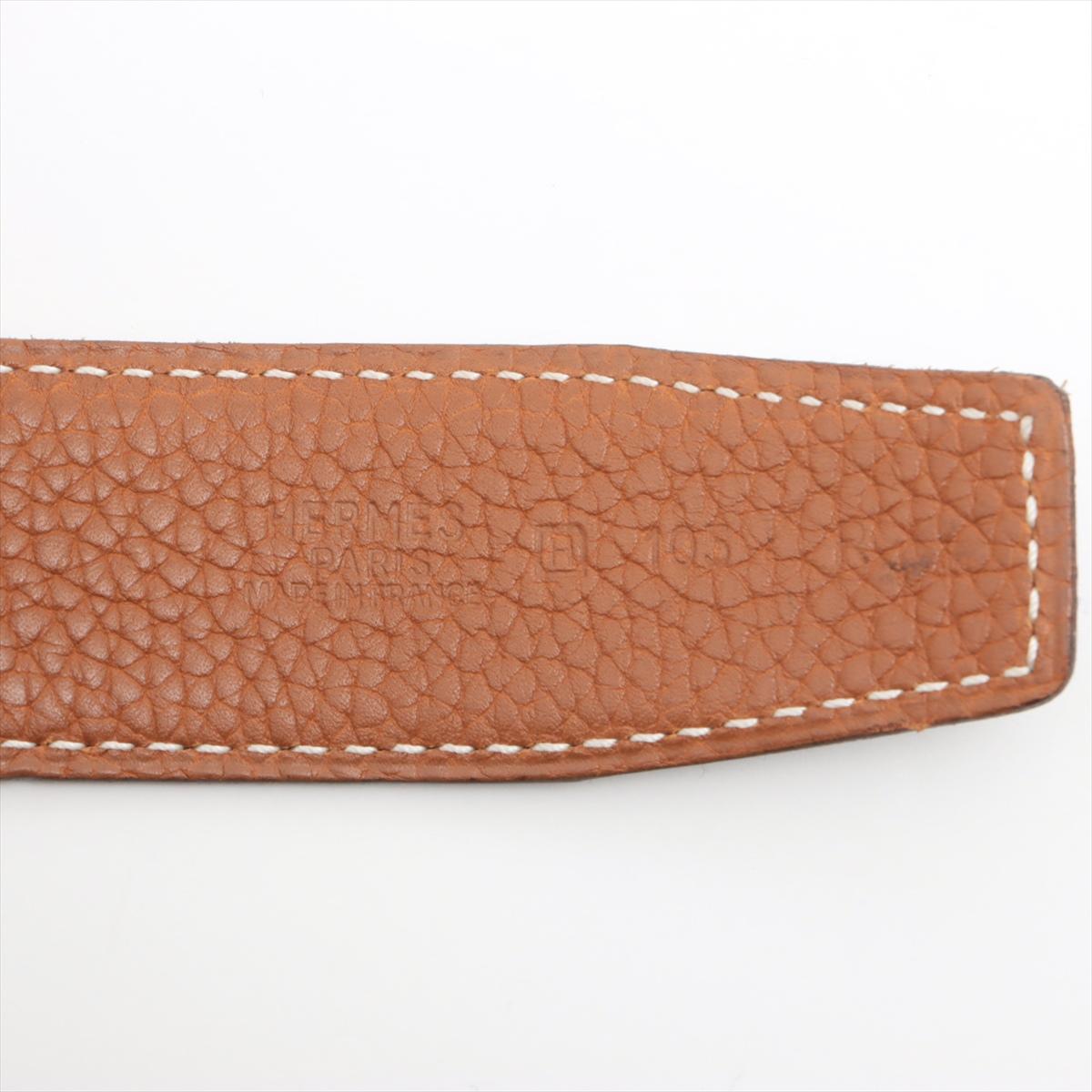 Hermes H Gürtel Schwarz Damen