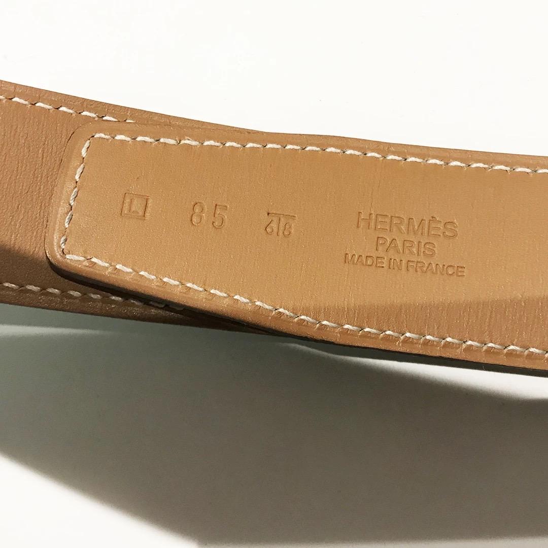 Women's Hermés H Buckle Belt