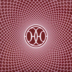 Hermes H Deco Change Tray Rouge w/ White Porcelain New w/Box