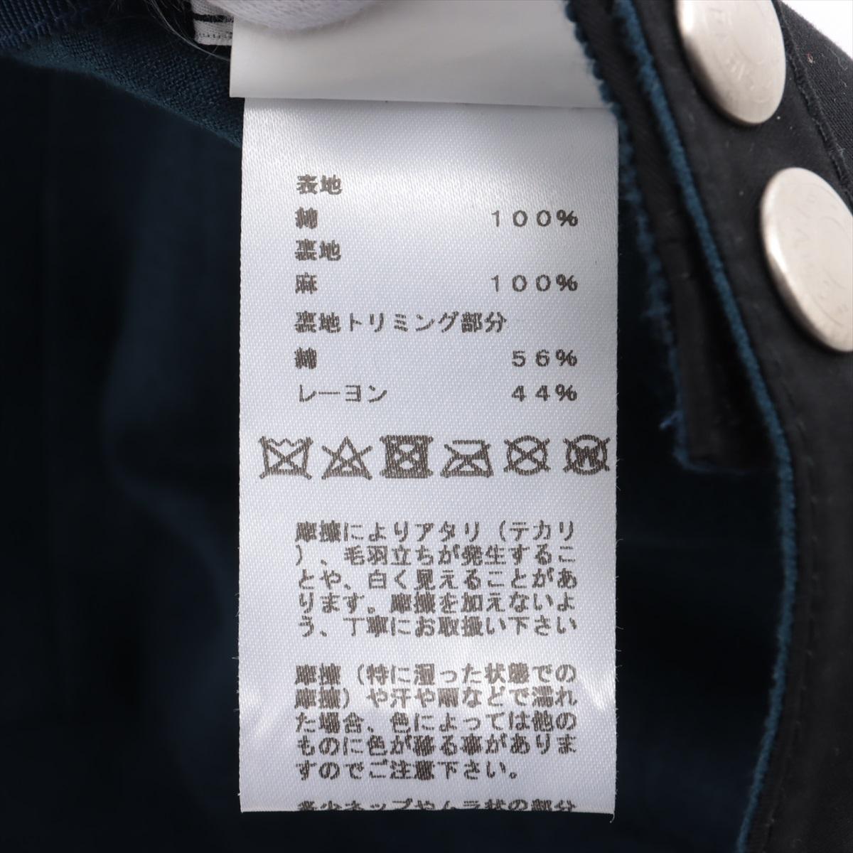 Hermès H Embroidered Cap Black For Sale 3