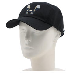 Hermès H Embroidered Cap Black