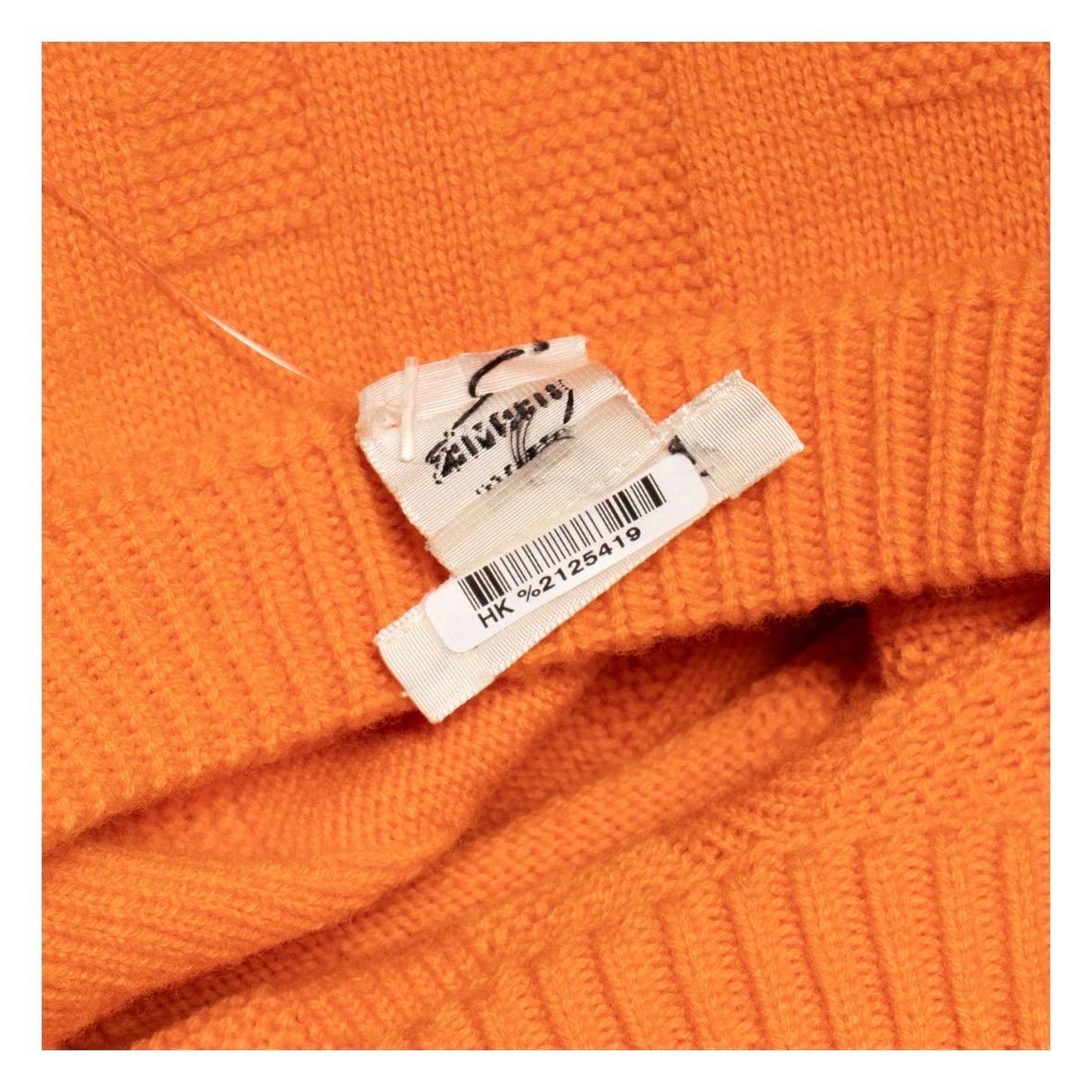 Hermès “H” Orange Terre Battue 2-Piece Set 2