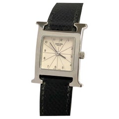 Hermes H Steel Ladies Quartz Wrist Watch
