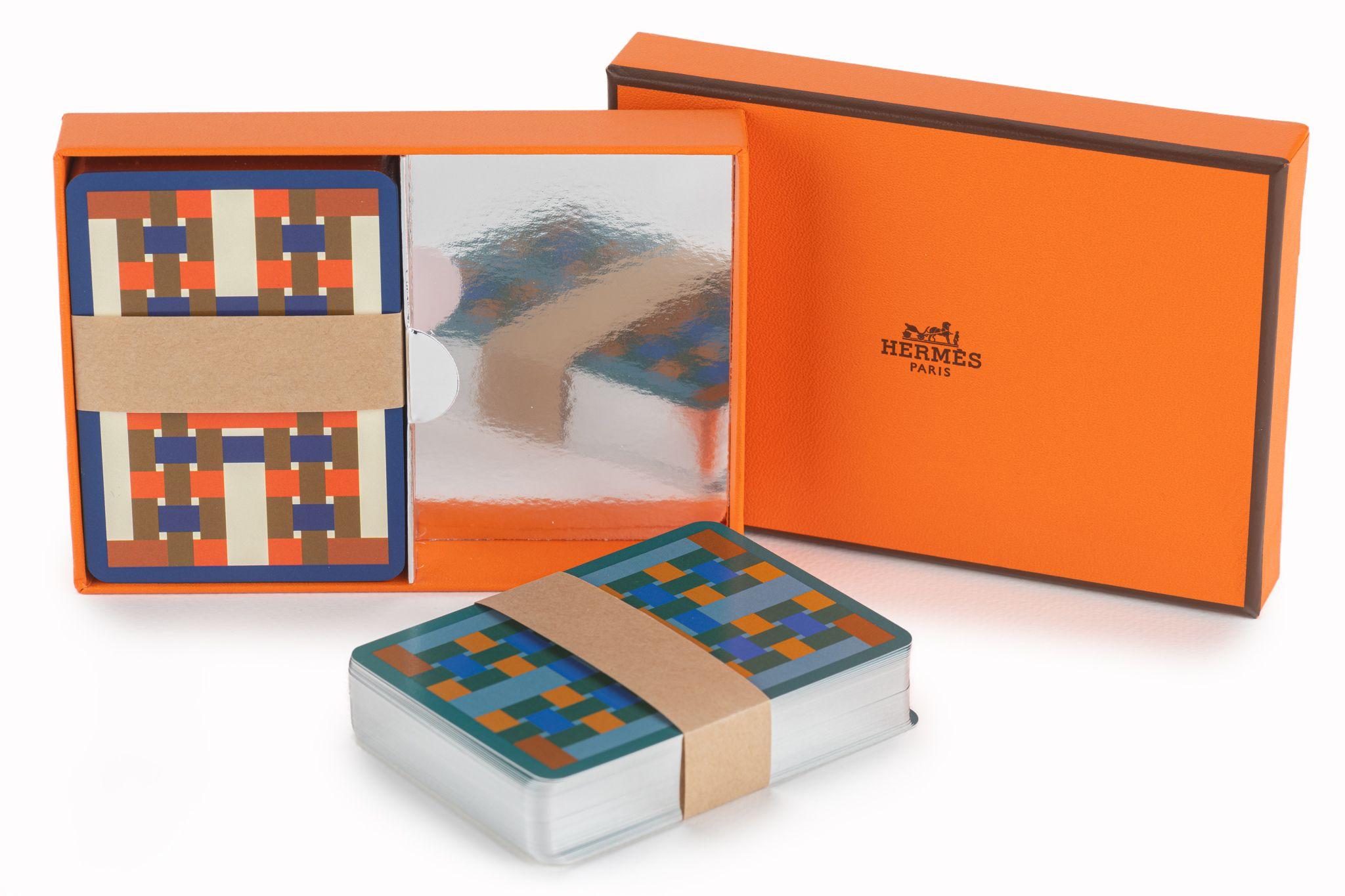 Questo set di carte da gioco Hermès 