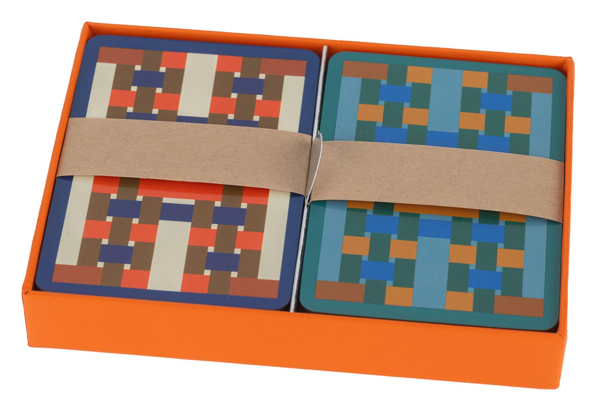 Arancia Carte da gioco Hermès 