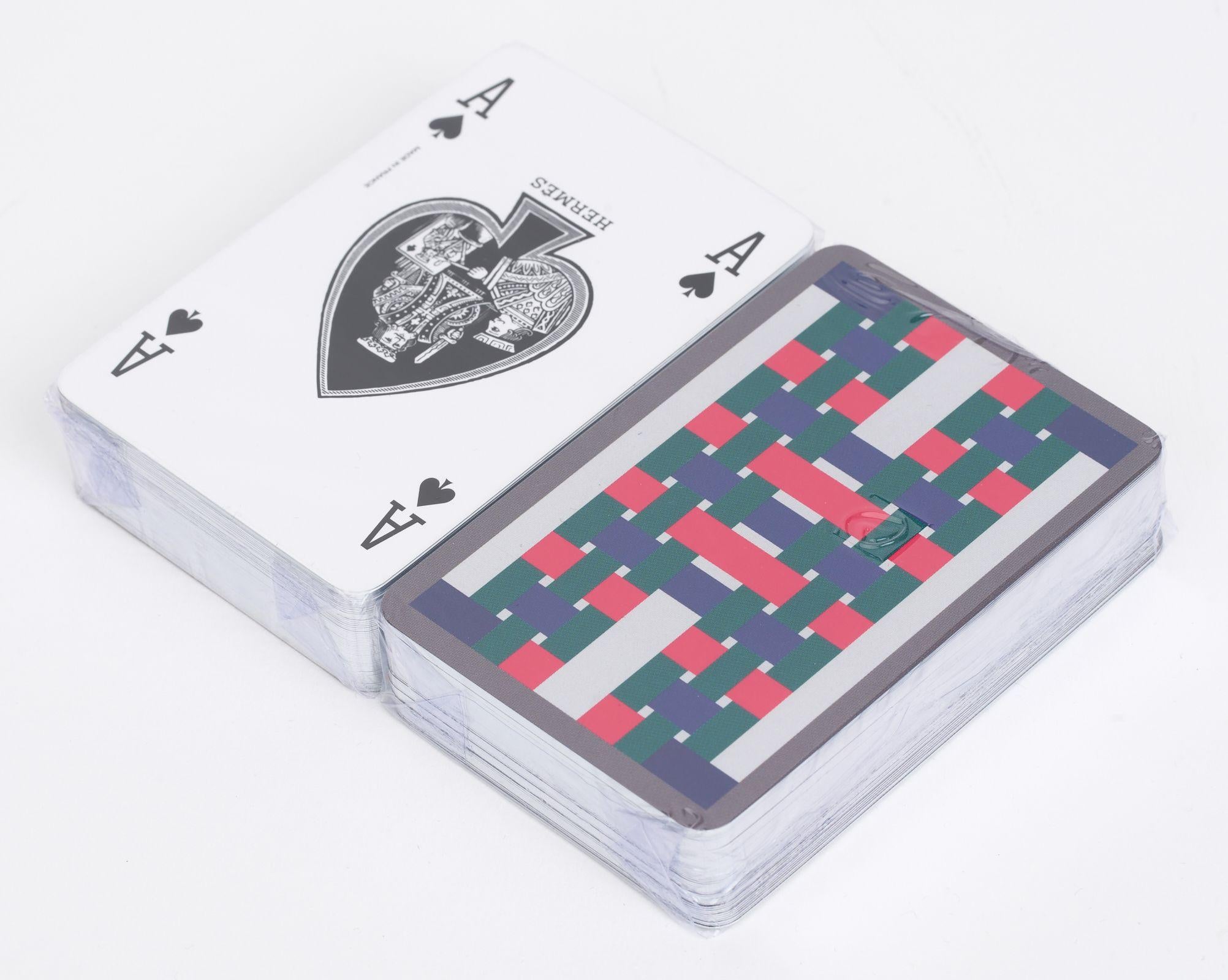 Arancia Carte da gioco Hermès 