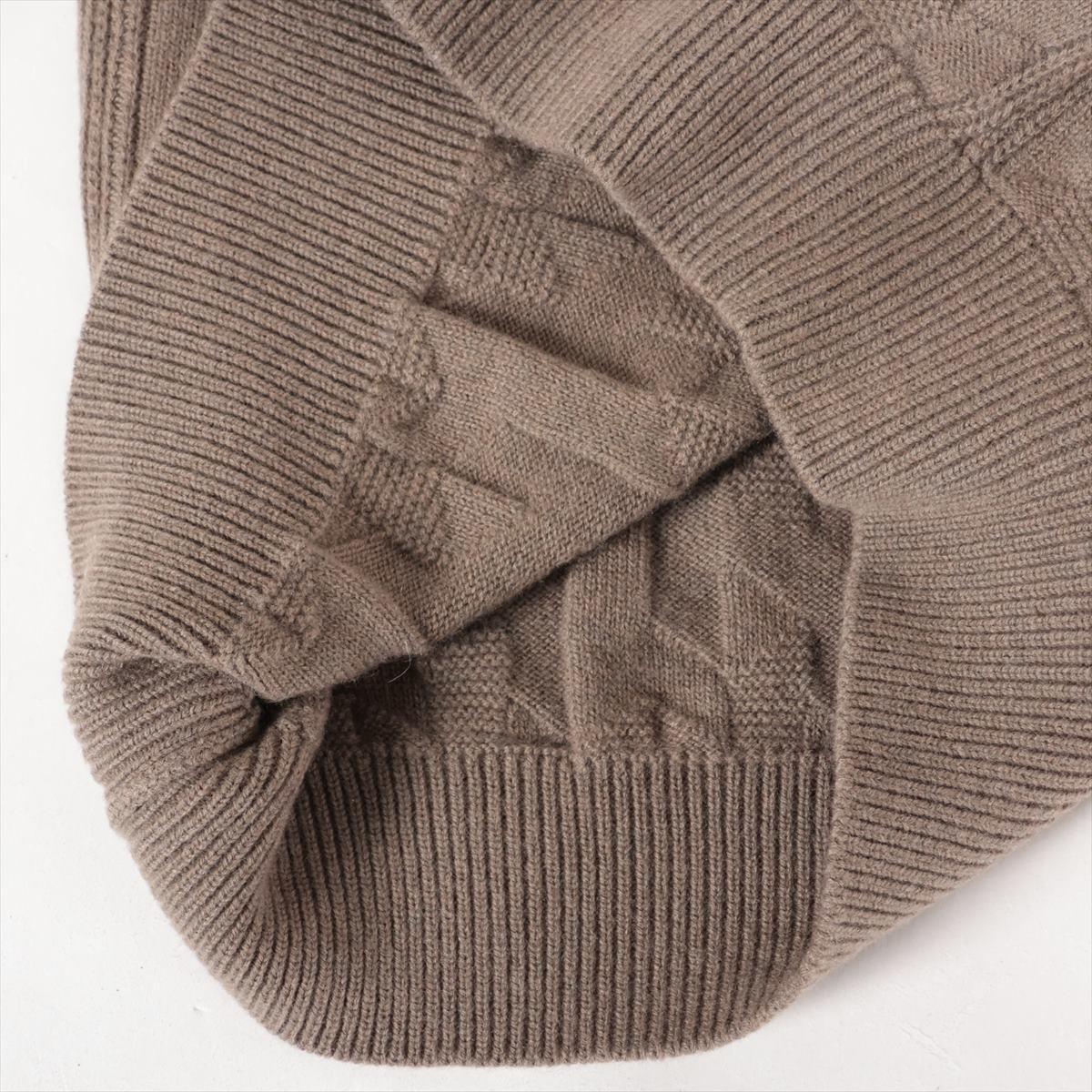 Women's Hermès H Wool Knit Brown For Sale