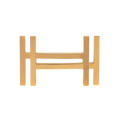 Hermes H2 Gold Belt Buckle