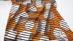 Hermes H20 Orange Pointu Scarf Cap