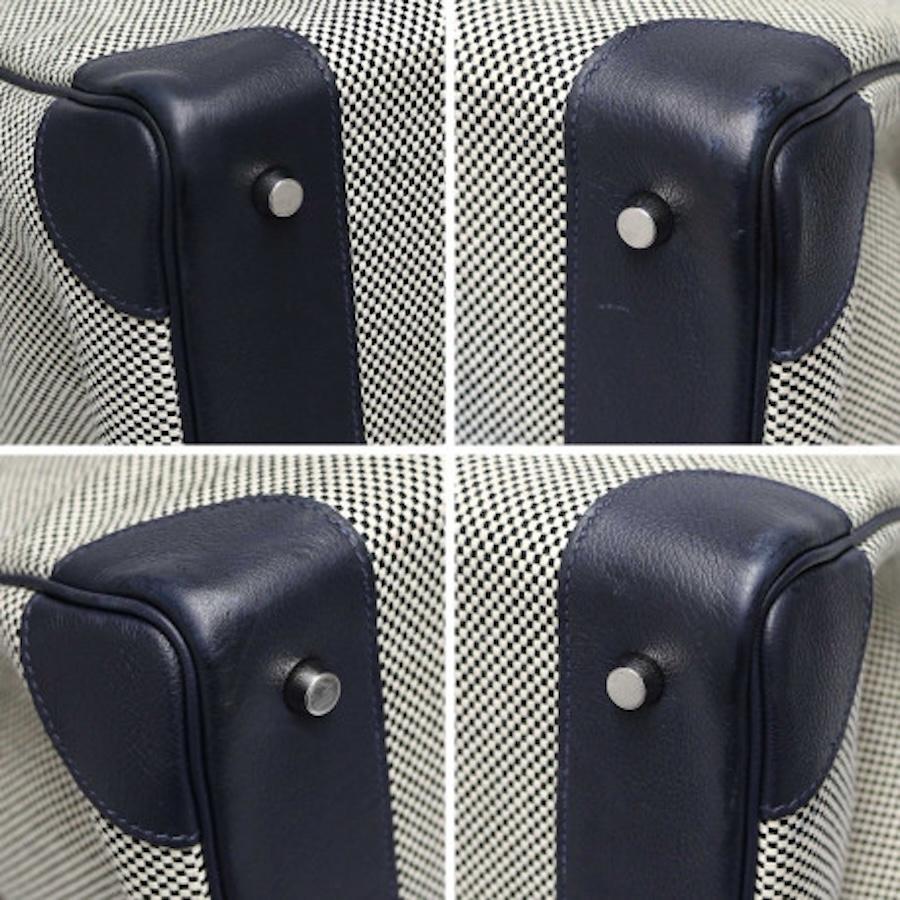 Hermès HAC 40 Toile et cuir à partir de 2023 en vente 2