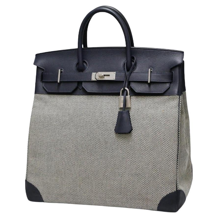 Hermès HAC 40 Segeltuch und Leder ab 2023