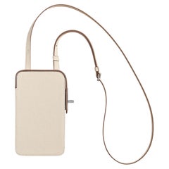 Hermes Hac A Box Edición Limitada Funda Teléfono Craie Epsom Piel Paladio