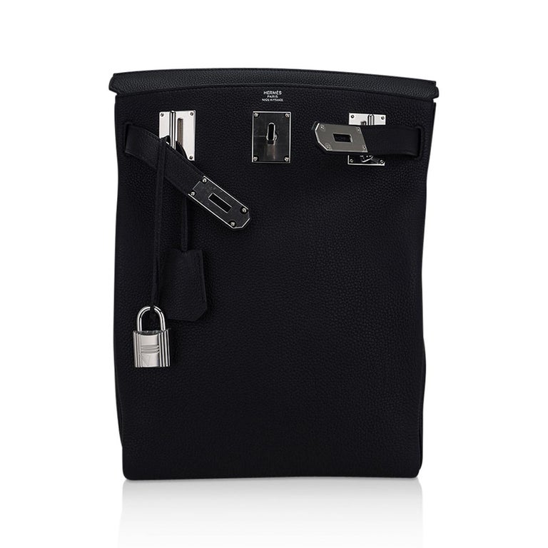Hermes Cityback 30 Backpack Gold Togo Leather Palladium Hardware