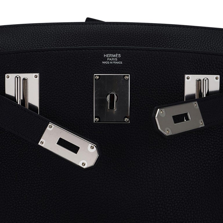 Hermès 2022 Togo Hac a Dos Backpack GM - Black Backpacks