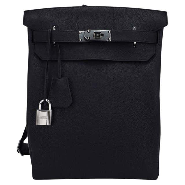 Hermes Hac A Dos GM Backpack Men s Bag Black Togo Palladium Hardware At hermes-hac-a-dos-gm-backpack-men-s-bag-black-togo-palladium-hardware-at