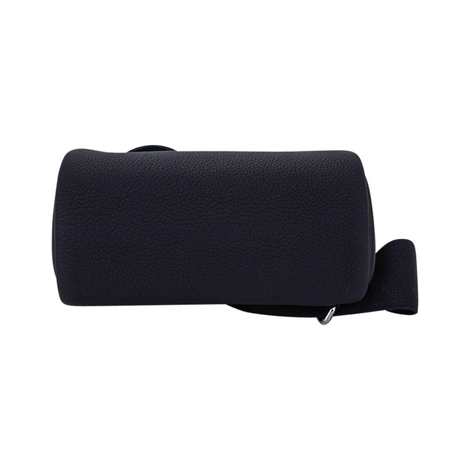 Hermes Hac a Dos PM Sac à dos Caban Tricolor Togo Leather with Palladium Hardware en vente 5
