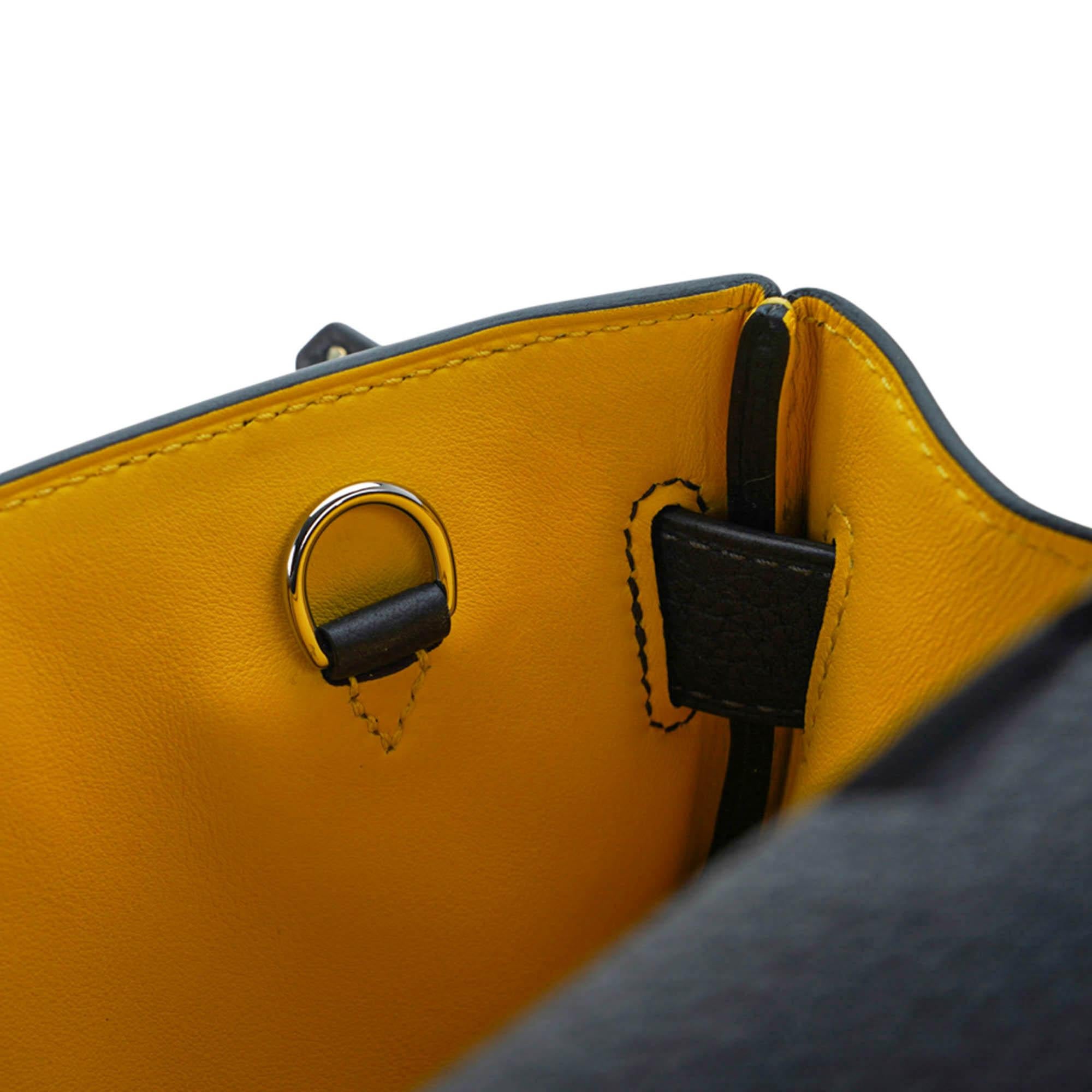 Hermes Hac a Dos PM Sac à dos Caban Tricolor Togo Leather with Palladium Hardware en vente 6