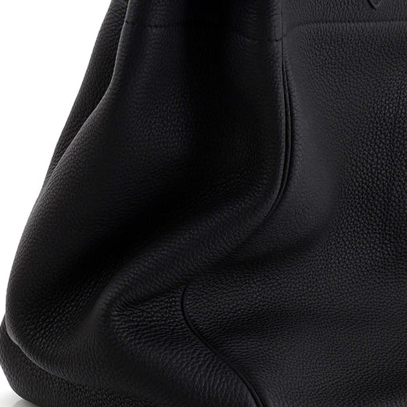 Hermes HAC Birkin 40 Noir Togo Leather with Palladium Hardware Bag 1