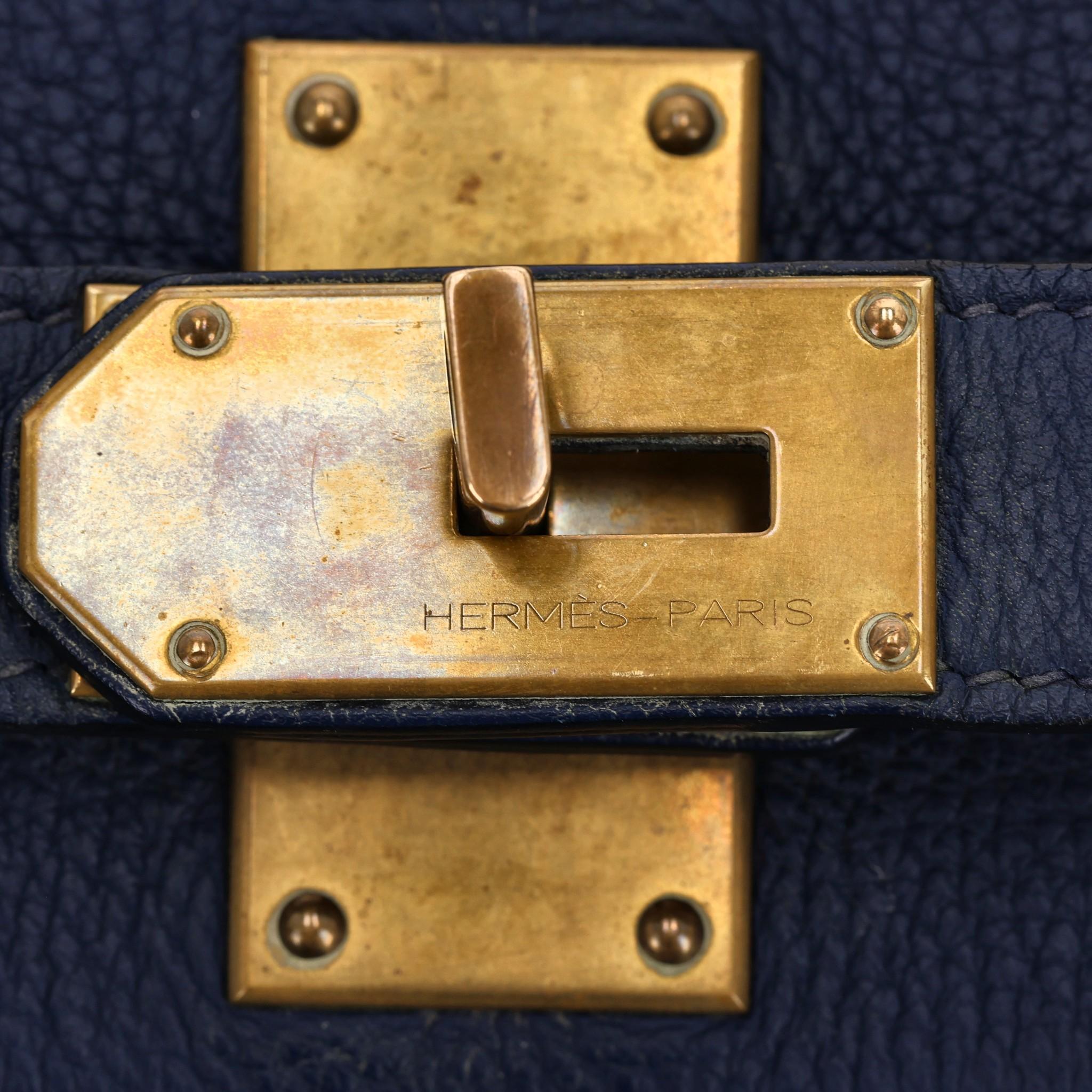 Hermes Hac Birkin 50cm In Togo Leather 6