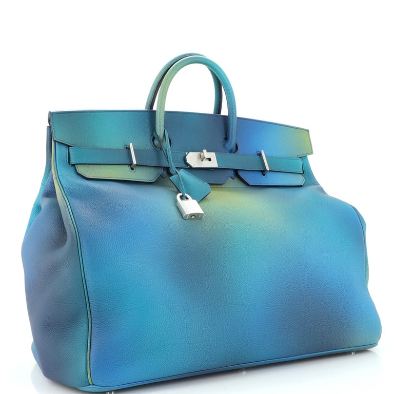 Hermès Bronze D'Oré Togo And Blue Brume Verso Birkin 25 Palladium Hardware,  2021 Available For Immediate Sale At Sotheby's