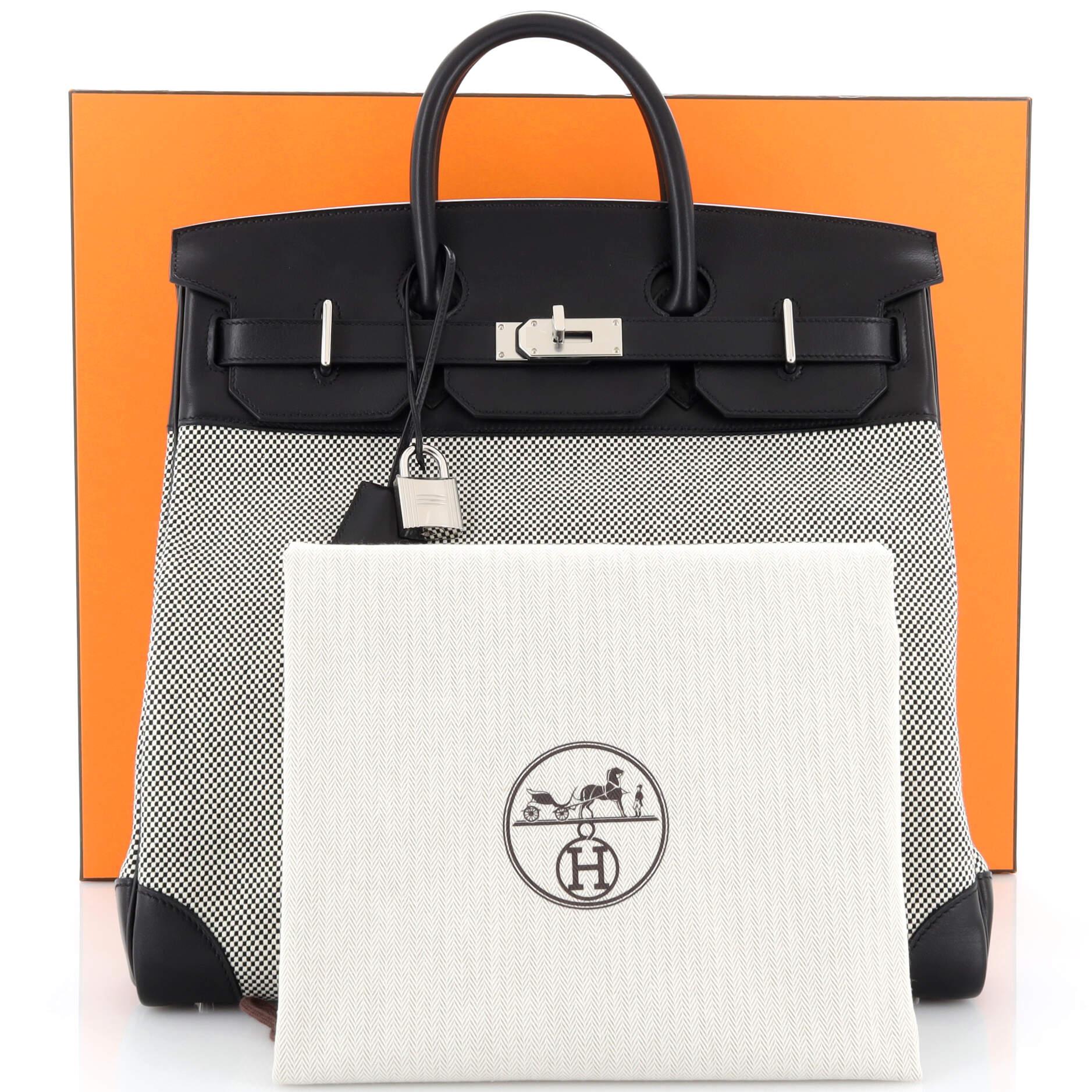 Hermes Birkin Cargo Hac Birkin 40 Limited Edition Black Bag