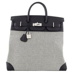 Hermès Vintage Buffalo & Toile HAC Birkin 50 - Neutrals Handle Bags,  Handbags - HER382858